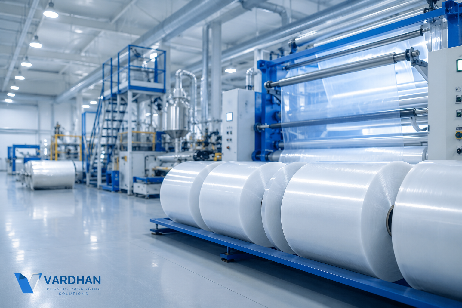 VARDHAN PLASTIC INDUSTRIES - Manufacturer & Supplier of Plastic Packaging Rolls & Sheets